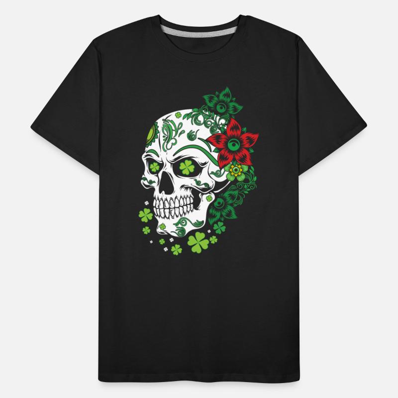 Sugar Bone Floral Shamrock Saint Patrick Day