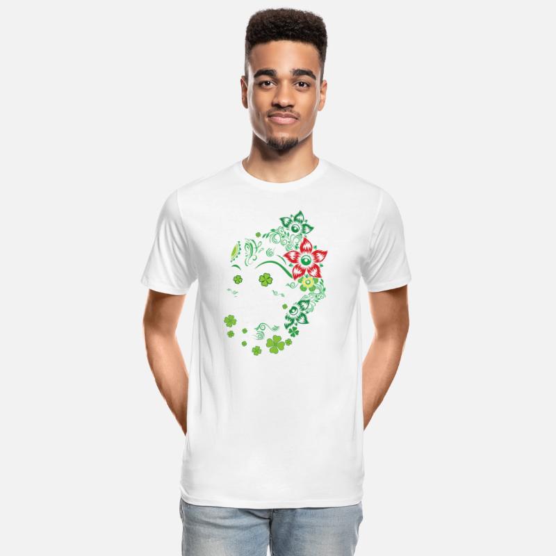 Sugar Bone Floral Shamrock Saint Patrick Day