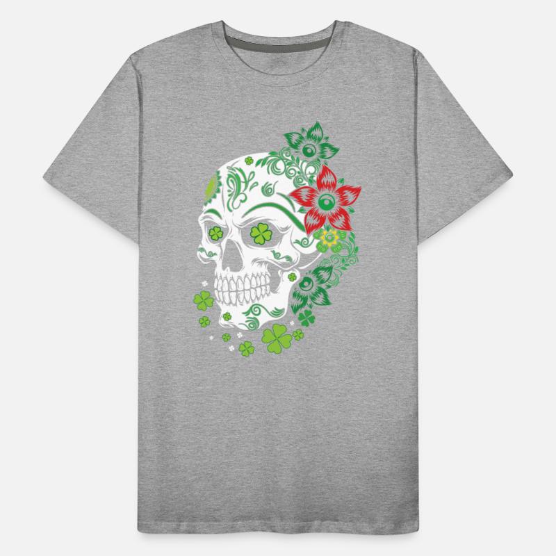 Sugar Bone Floral Shamrock Saint Patrick Day