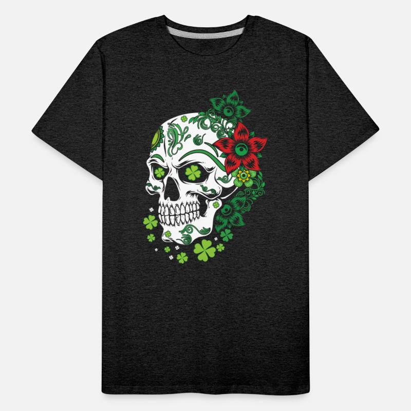 Sugar Bone Floral Shamrock Saint Patrick Day