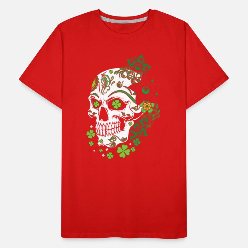 Sugar Bone Floral Shamrock Saint Patrick Day