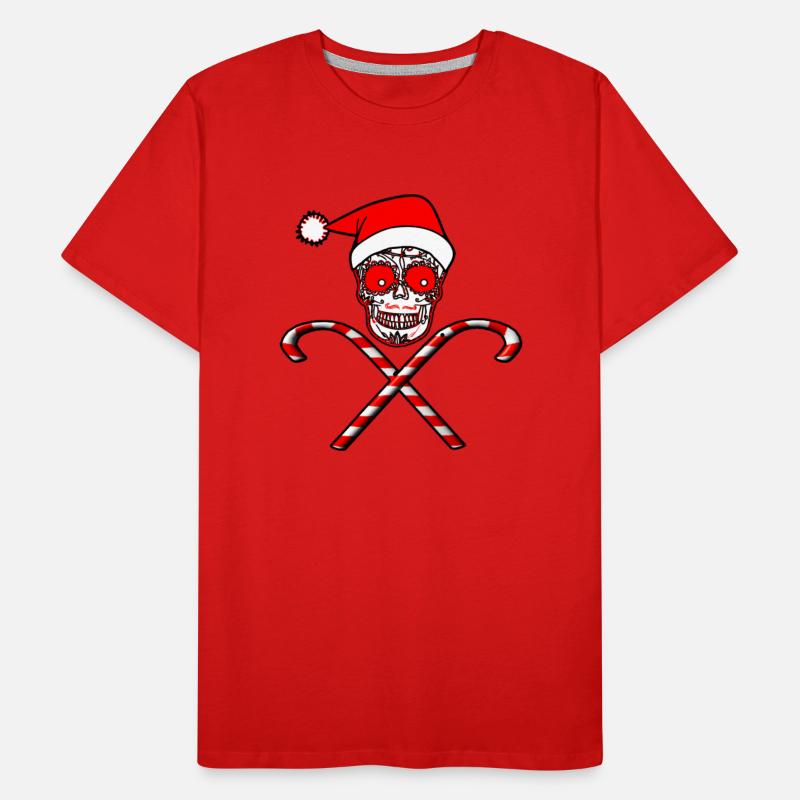 Sugar Skull And Candy Canes