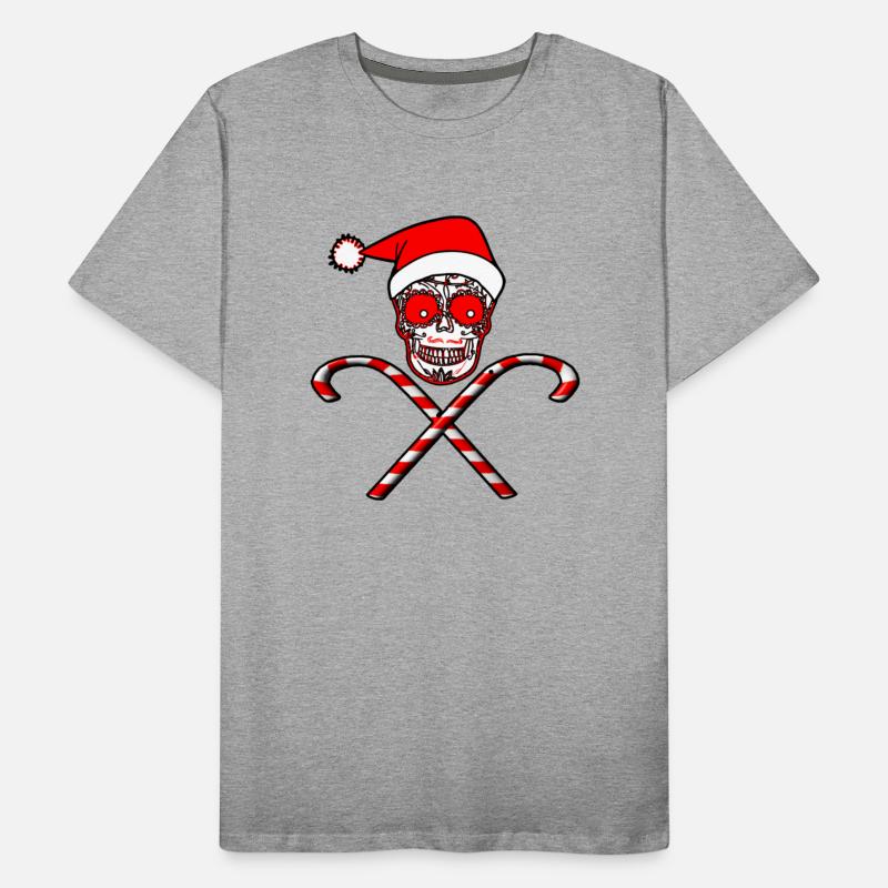 Sugar Skull And Candy Canes