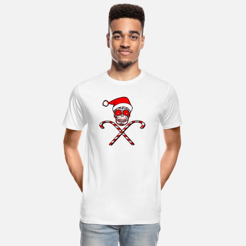 Sugar Skull And Candy Canes