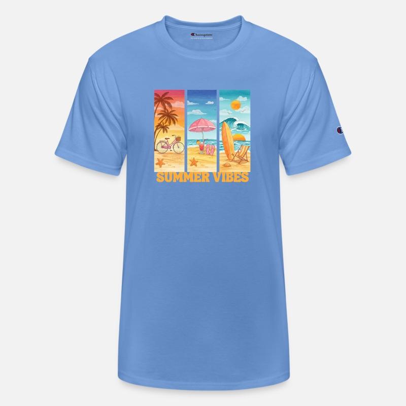 Summer Vibes Beach Art: Vacation Life Design