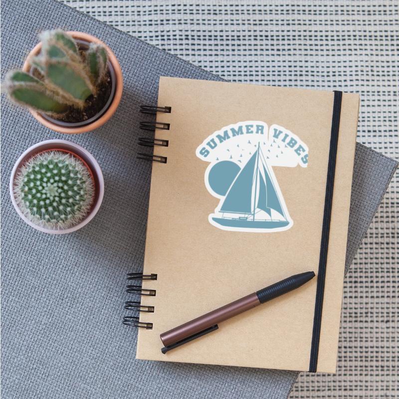Summer Vibes Sailing Boat Water Sports