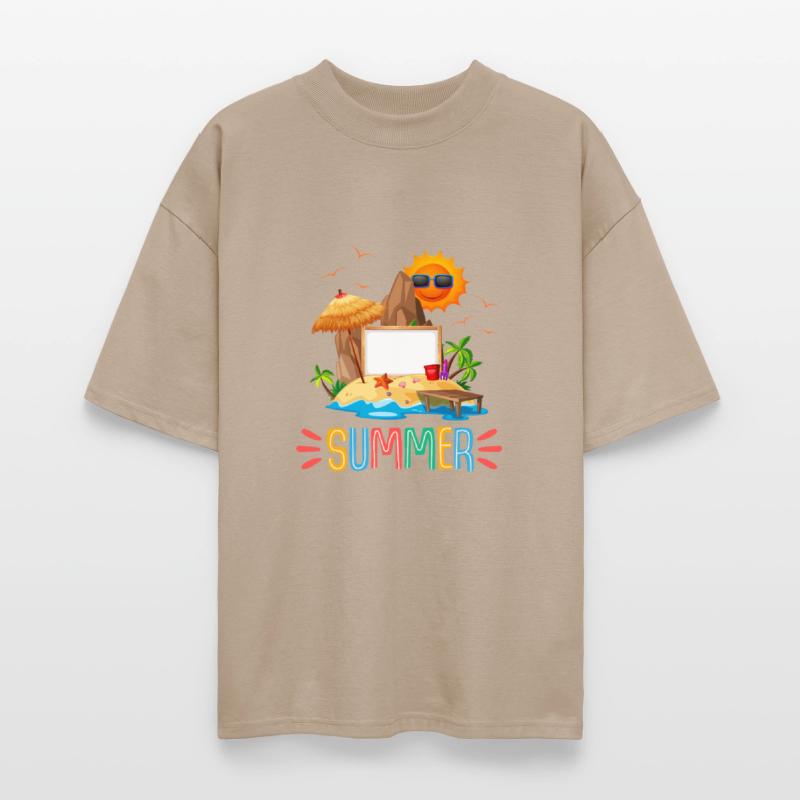 🌴 Sunset Waves Summer Comfort Tee 🌴