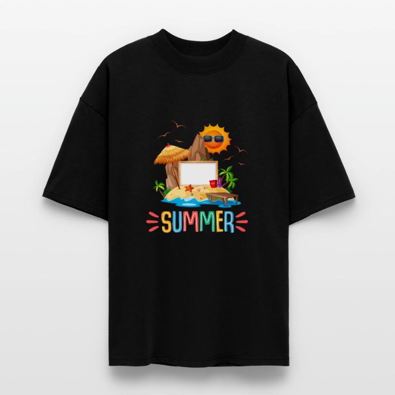🌴 Sunset Waves Summer Comfort Tee 🌴