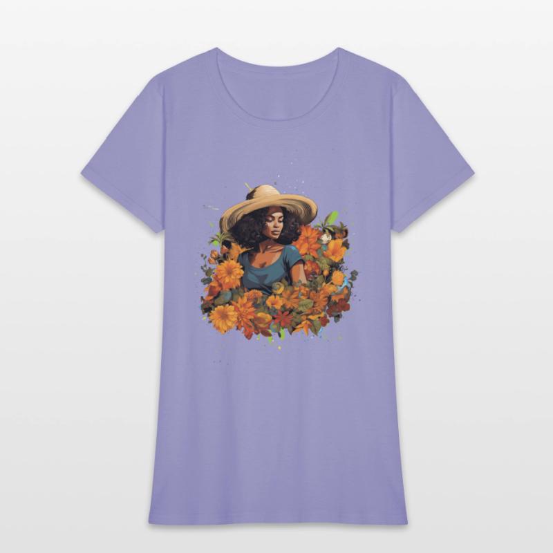 Sustainably sourced stylish female garden shirt
