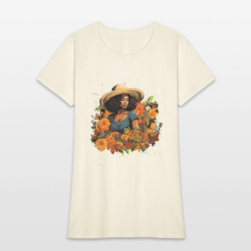 Sustainably sourced stylish female garden shirt