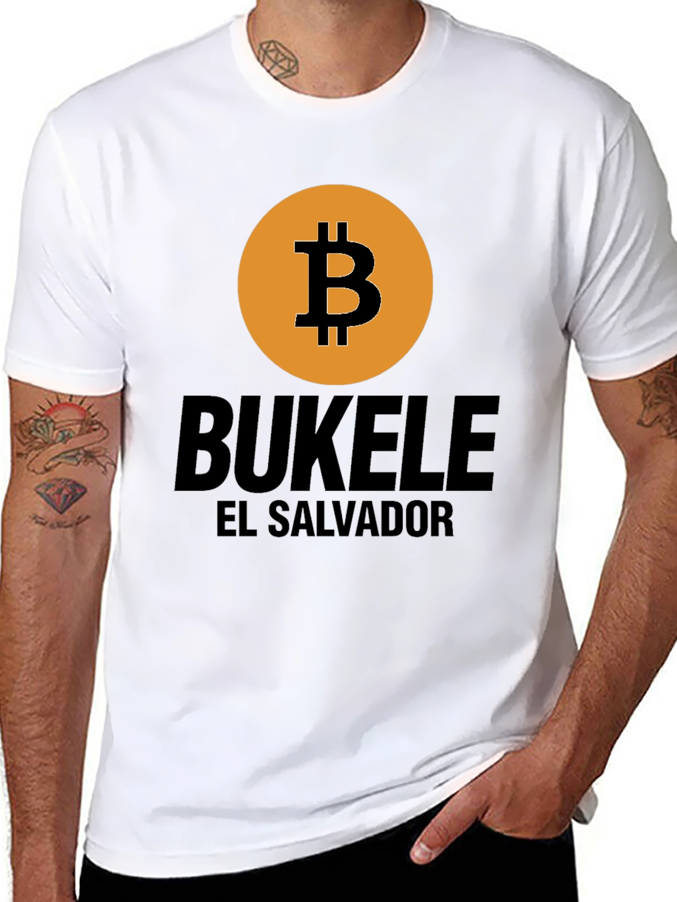 Bukele El Salvador Bitcoin T-Shirt