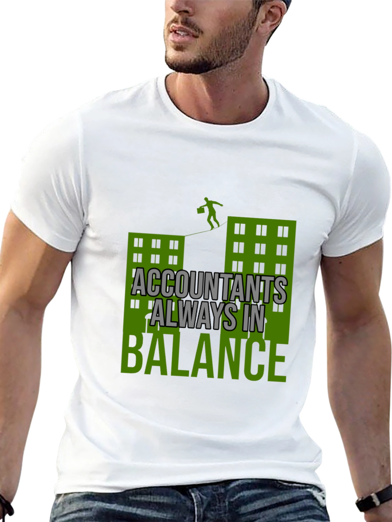 Accountants Always in Balance Graphic Tee