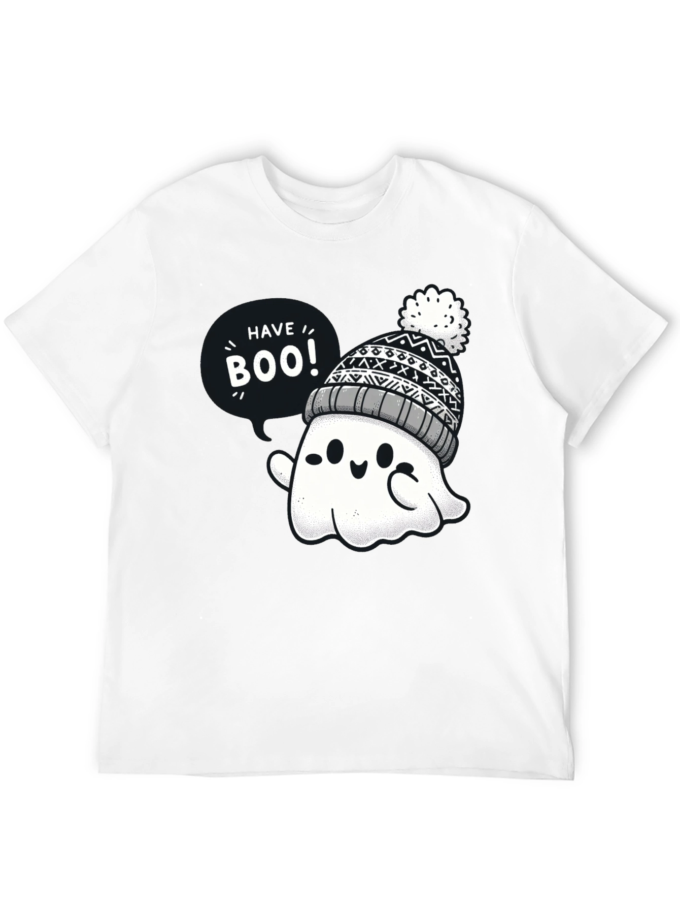 Cute Halloween Ghost T-Shirt - Have Boo!