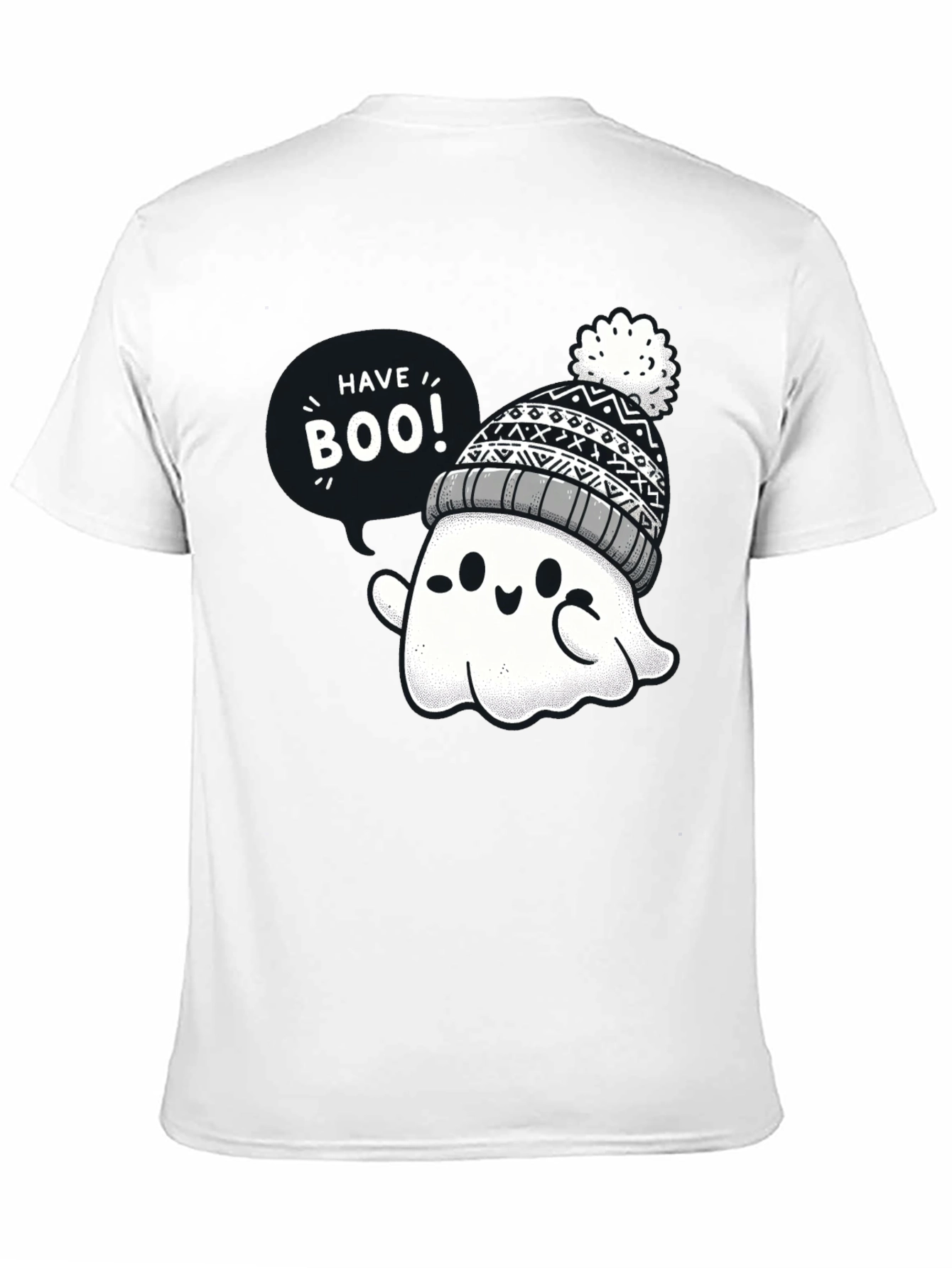 Cute Halloween Ghost T-Shirt - Have Boo!