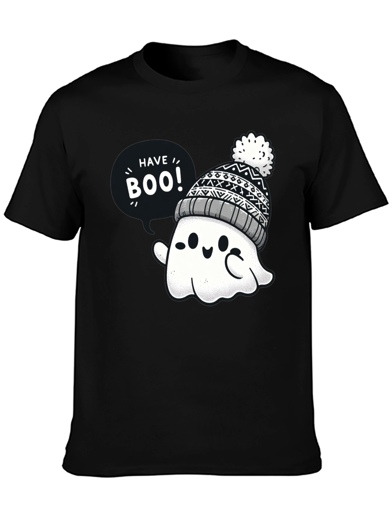 Cute Halloween Ghost T-Shirt - Have Boo!