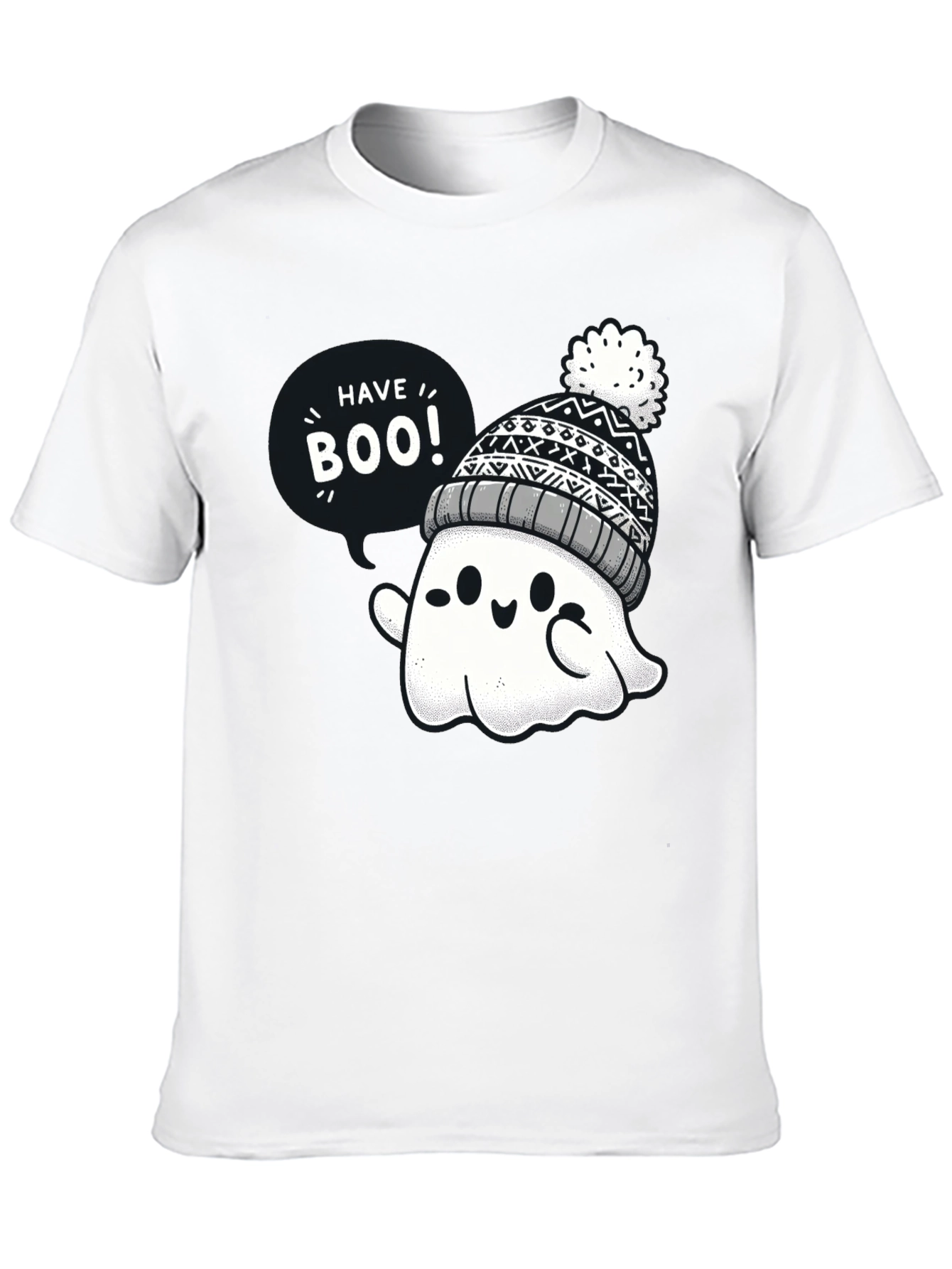 Cute Halloween Ghost T-Shirt - Have Boo!