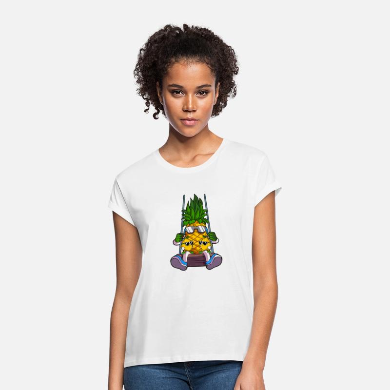Swinging Pineapple With Lemons For A Cool Summer