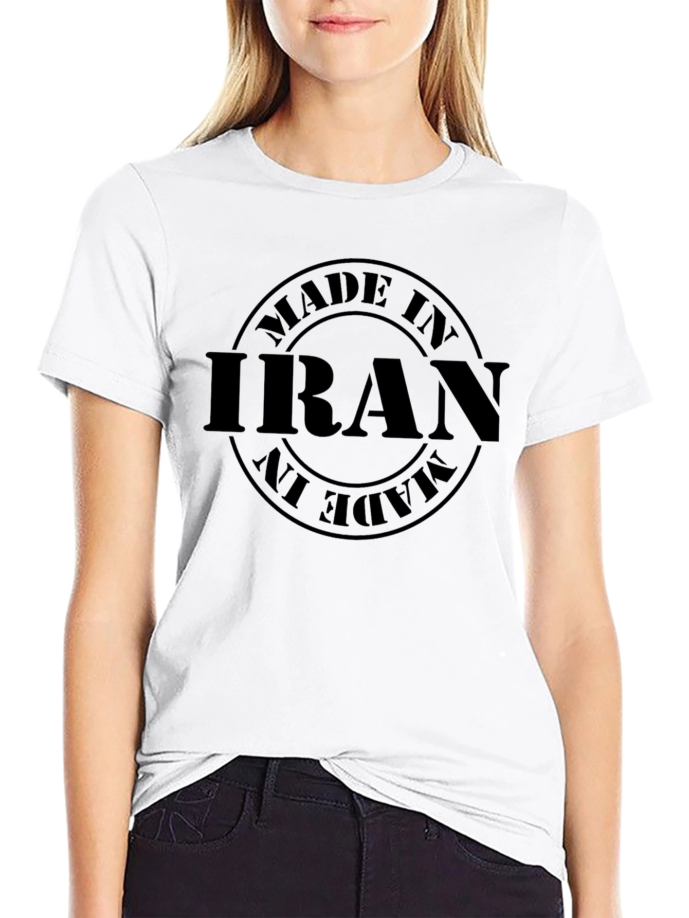 Made in Iran Black T-Shirt