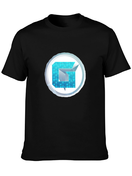 Cool Blue G Logo Black T-Shirt