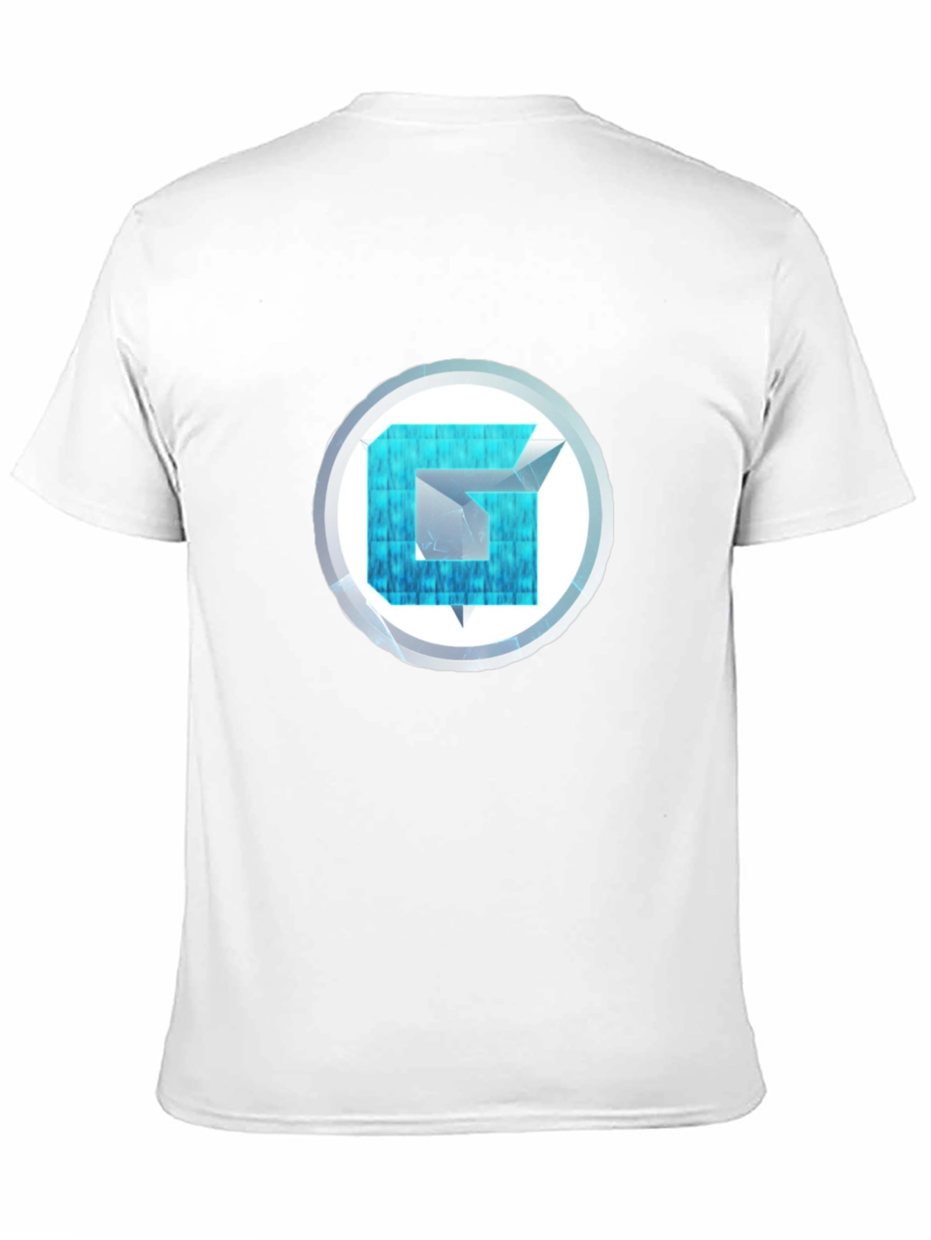 Cool Blue G Logo Black T-Shirt