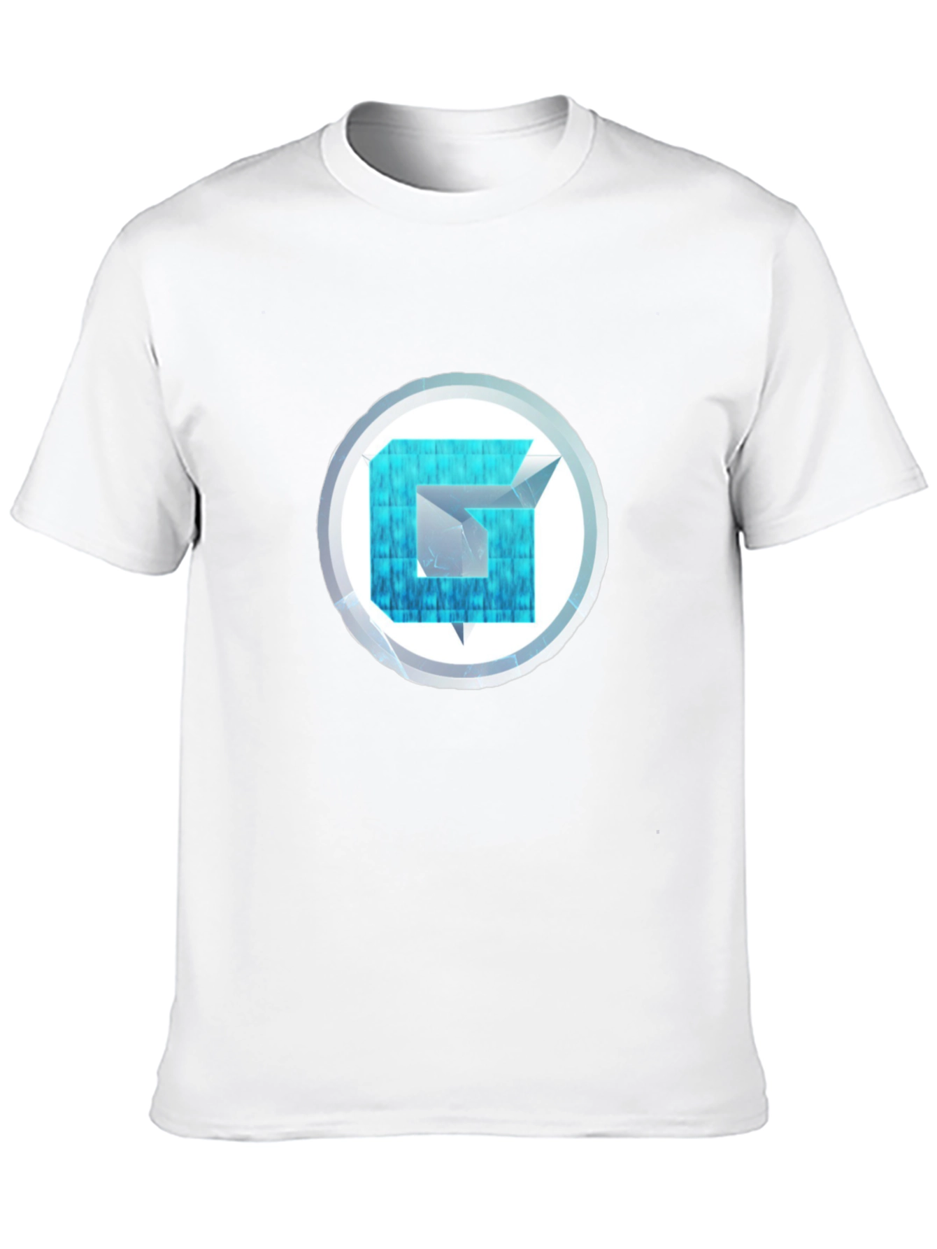 Cool Blue G Logo Black T-Shirt