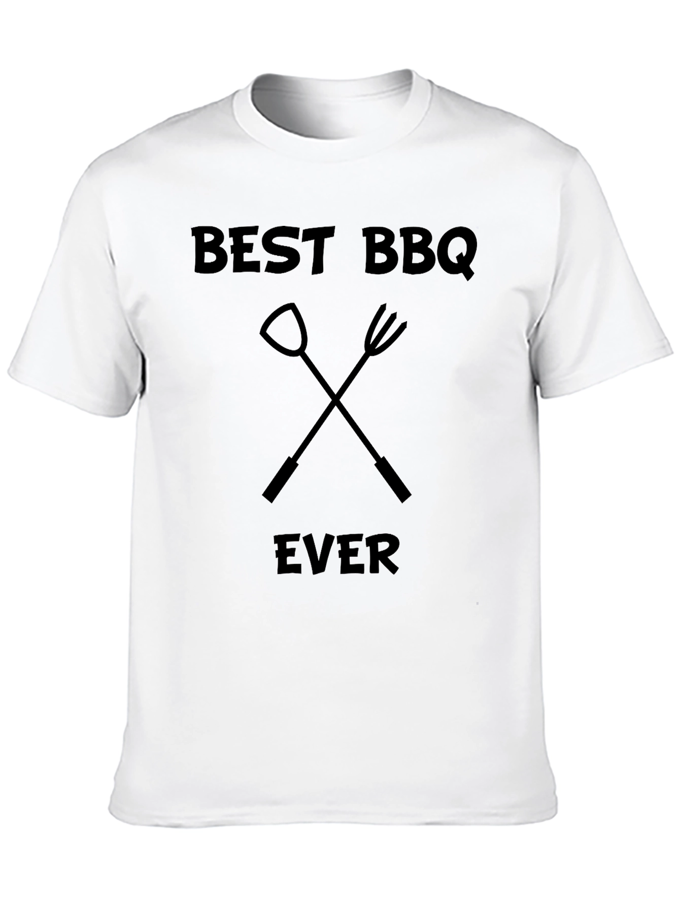 Best BBQ Ever Black Graphic T-Shirt