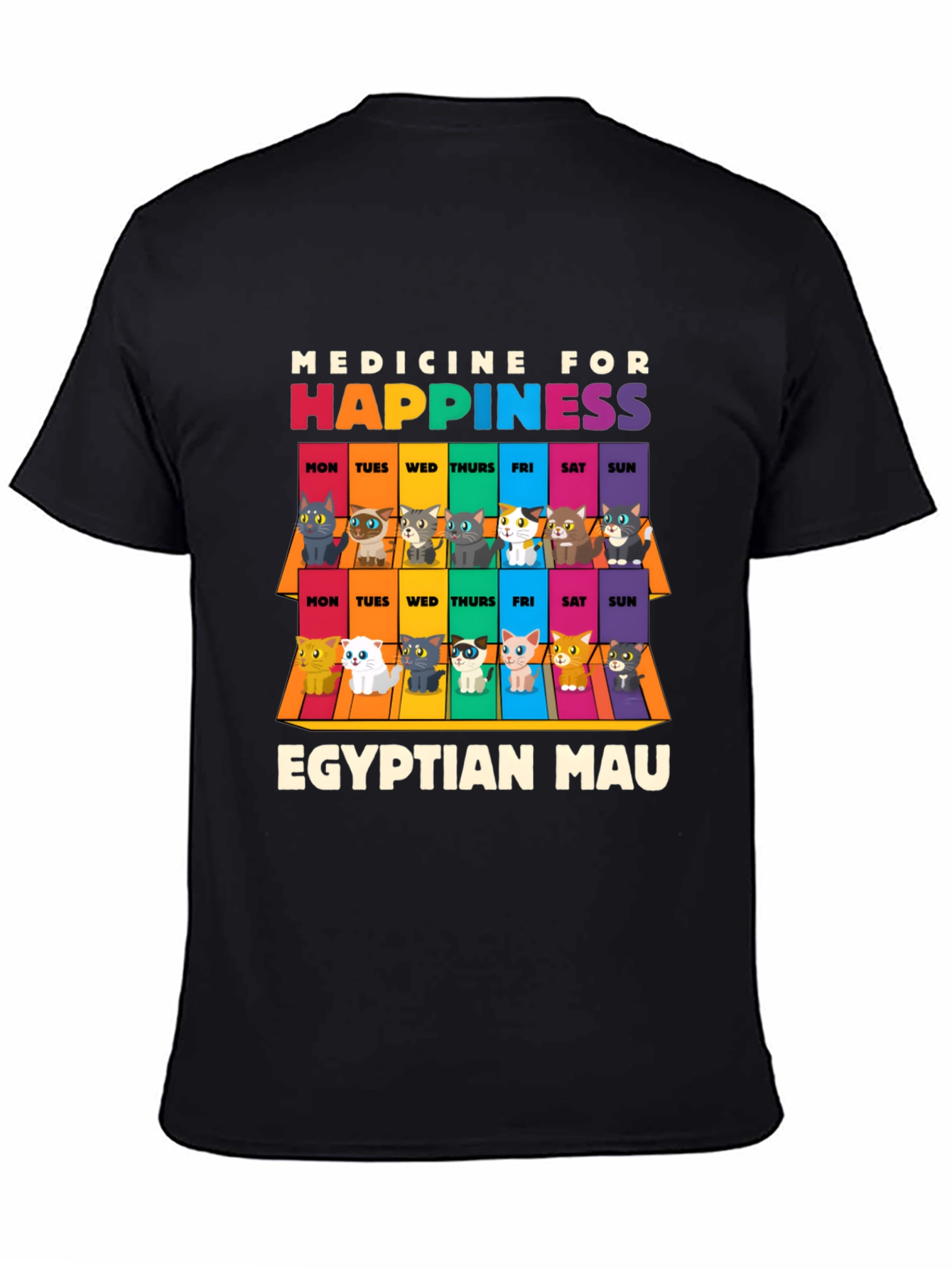 Egyptian Mau Cat Happiness T-Shirt