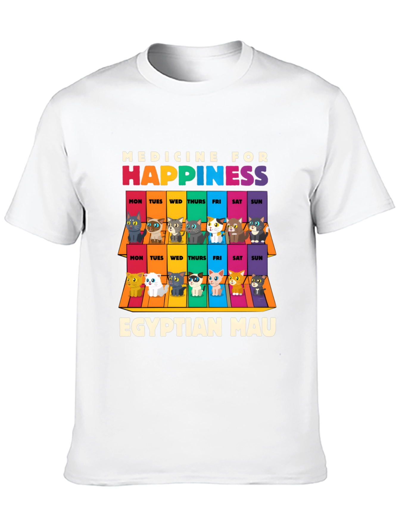 Egyptian Mau Cat Happiness T-Shirt