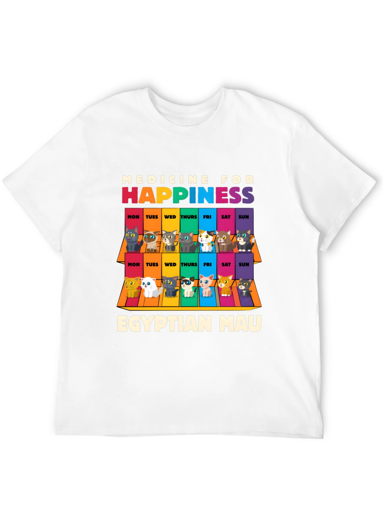 Egyptian Mau Cat Happiness T-Shirt