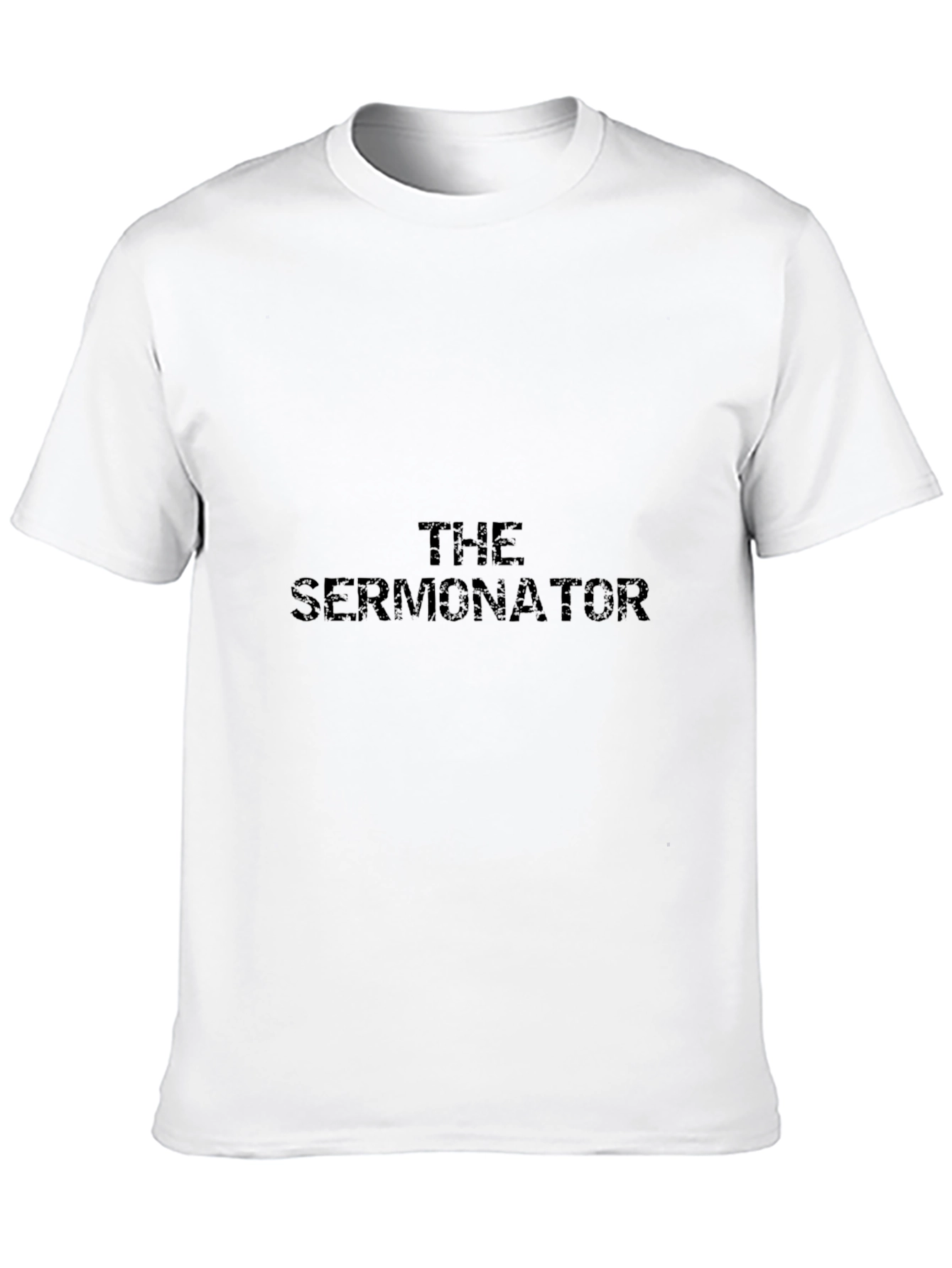 The Sermonator Black Graphic T-Shirt