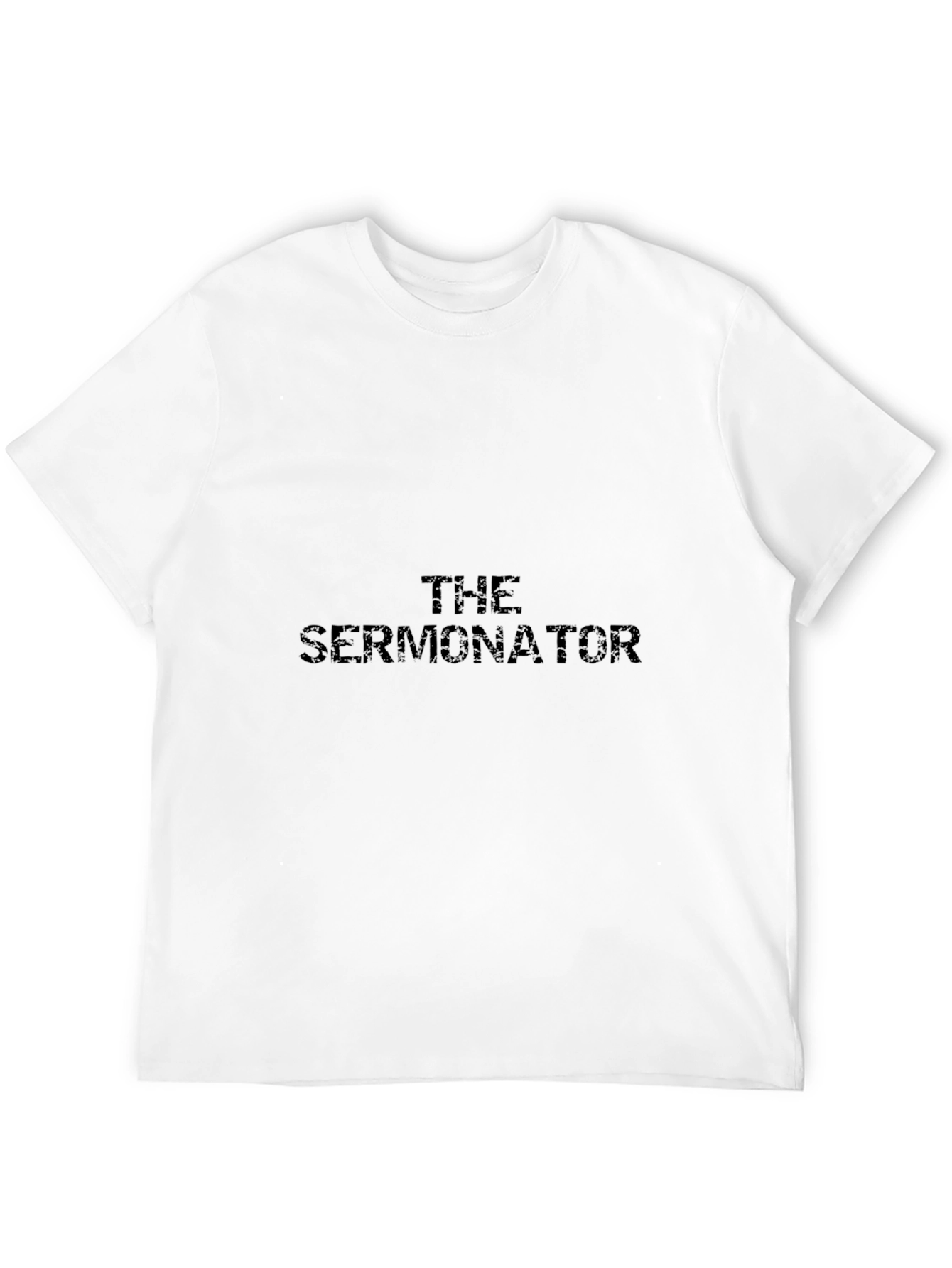 The Sermonator Black Graphic T-Shirt