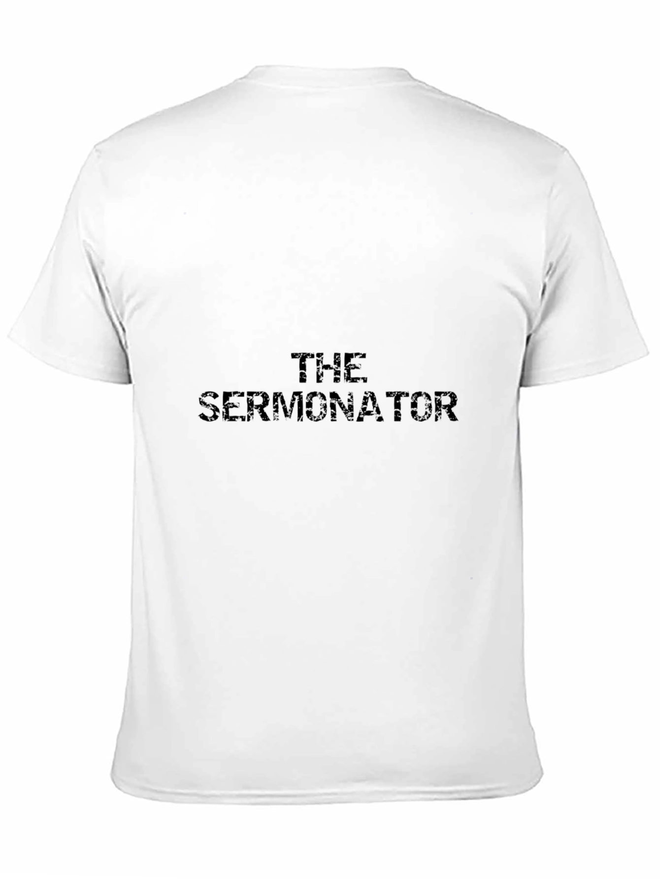 The Sermonator Black Graphic T-Shirt
