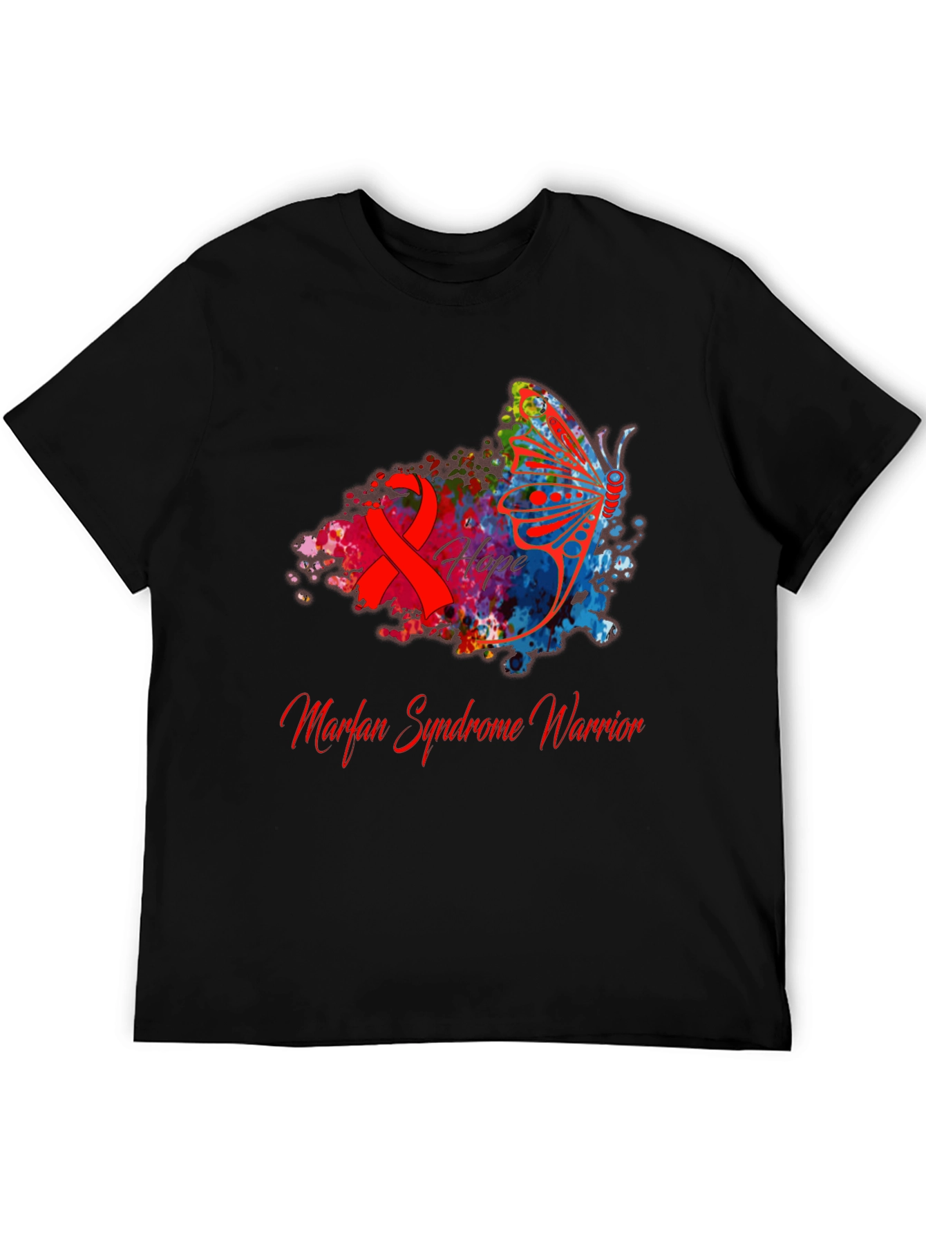 Marfan Syndrome Awareness Warrior T-Shirt