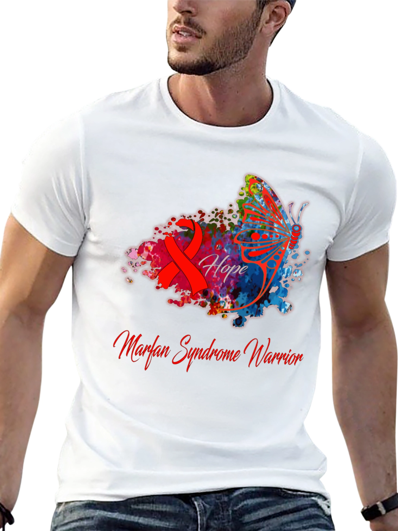 Marfan Syndrome Awareness Warrior T-Shirt
