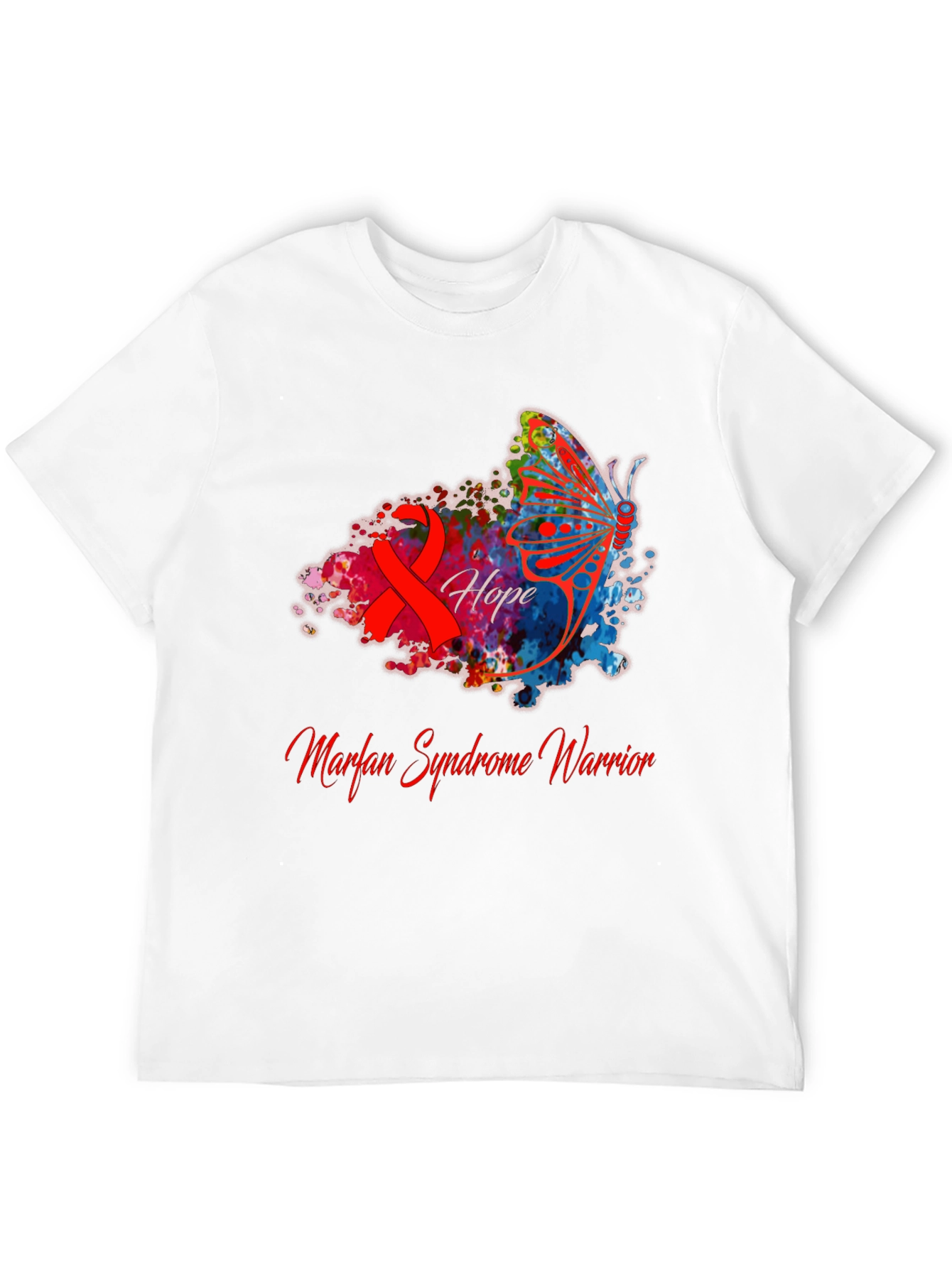 Marfan Syndrome Awareness Warrior T-Shirt