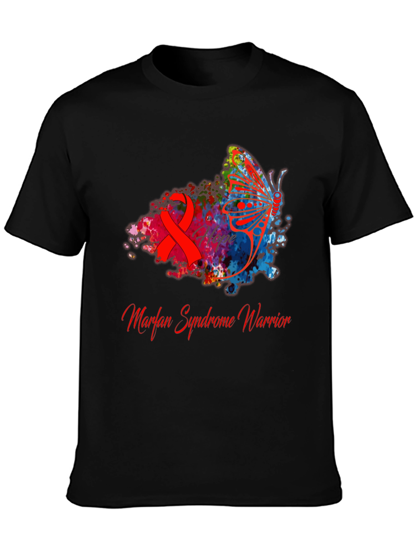 Marfan Syndrome Awareness Warrior T-Shirt