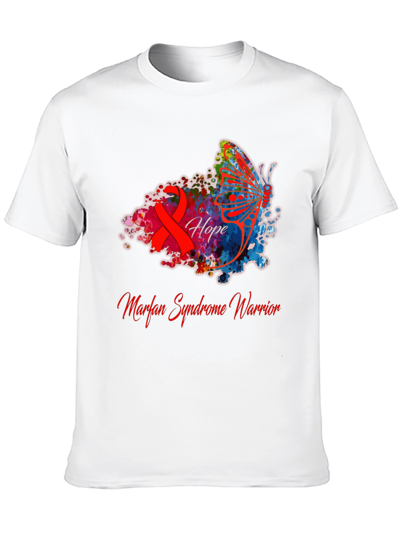 Marfan Syndrome Awareness Warrior T-Shirt