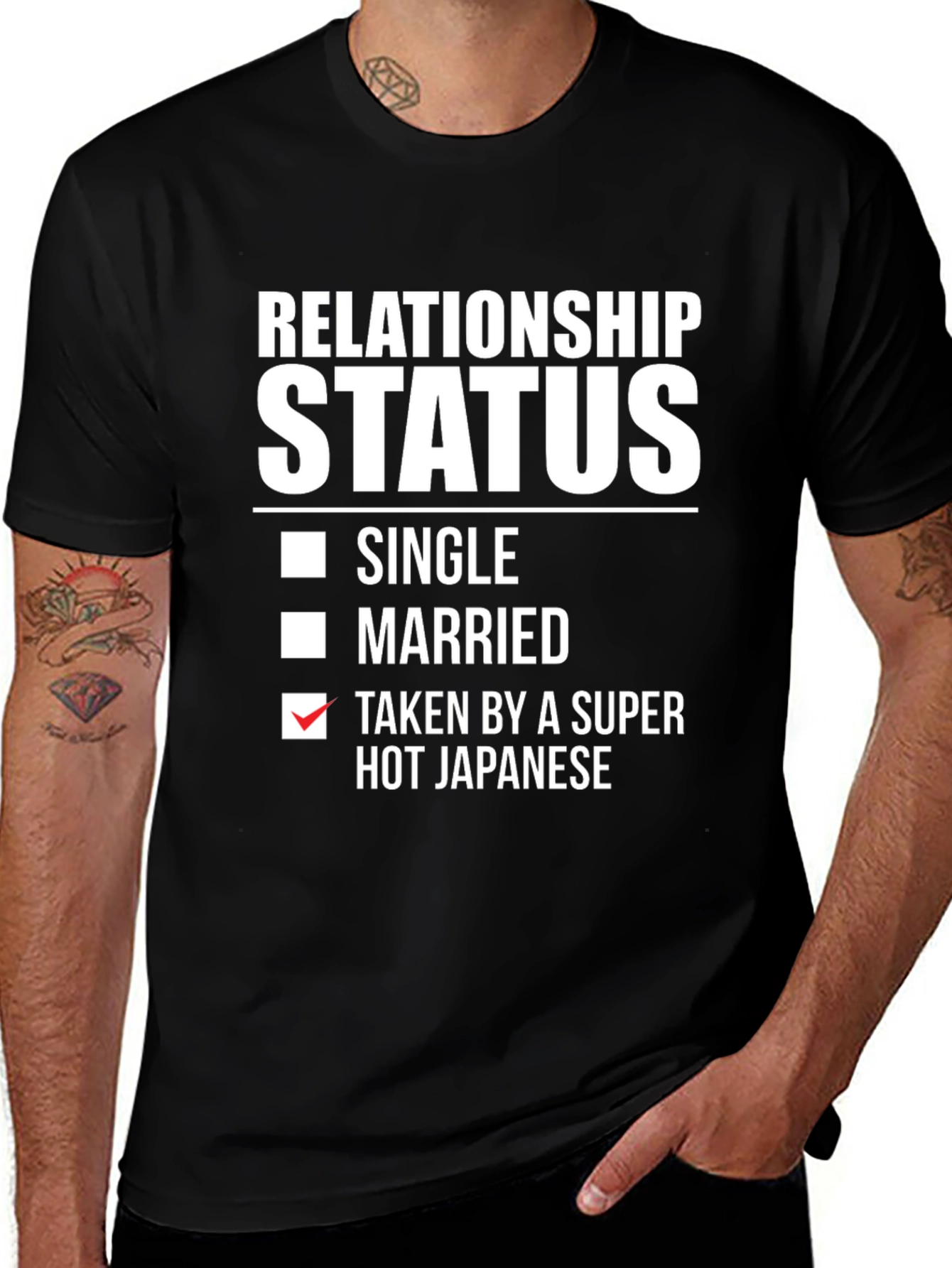 Relationship Status: Taken By A Super Hot Japanese T-Shirt