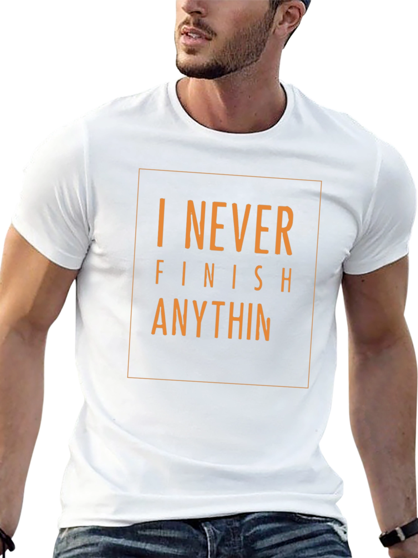 I Never Finish Anything Graphic Tee
