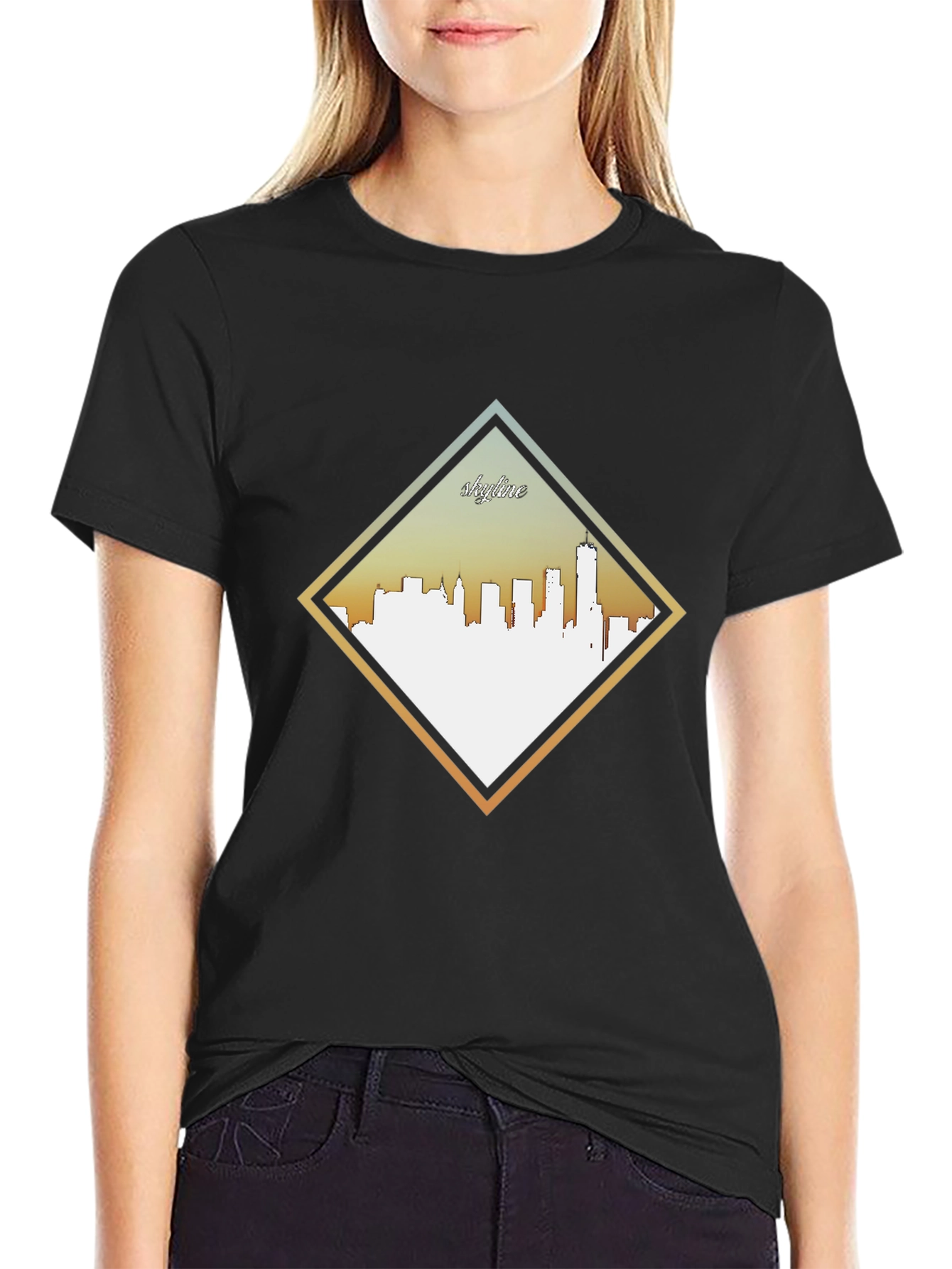 Skyline Graphic Tee - Modern Urban Style