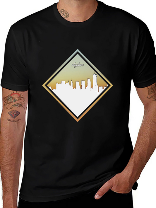 Skyline Graphic Tee - Modern Urban Style