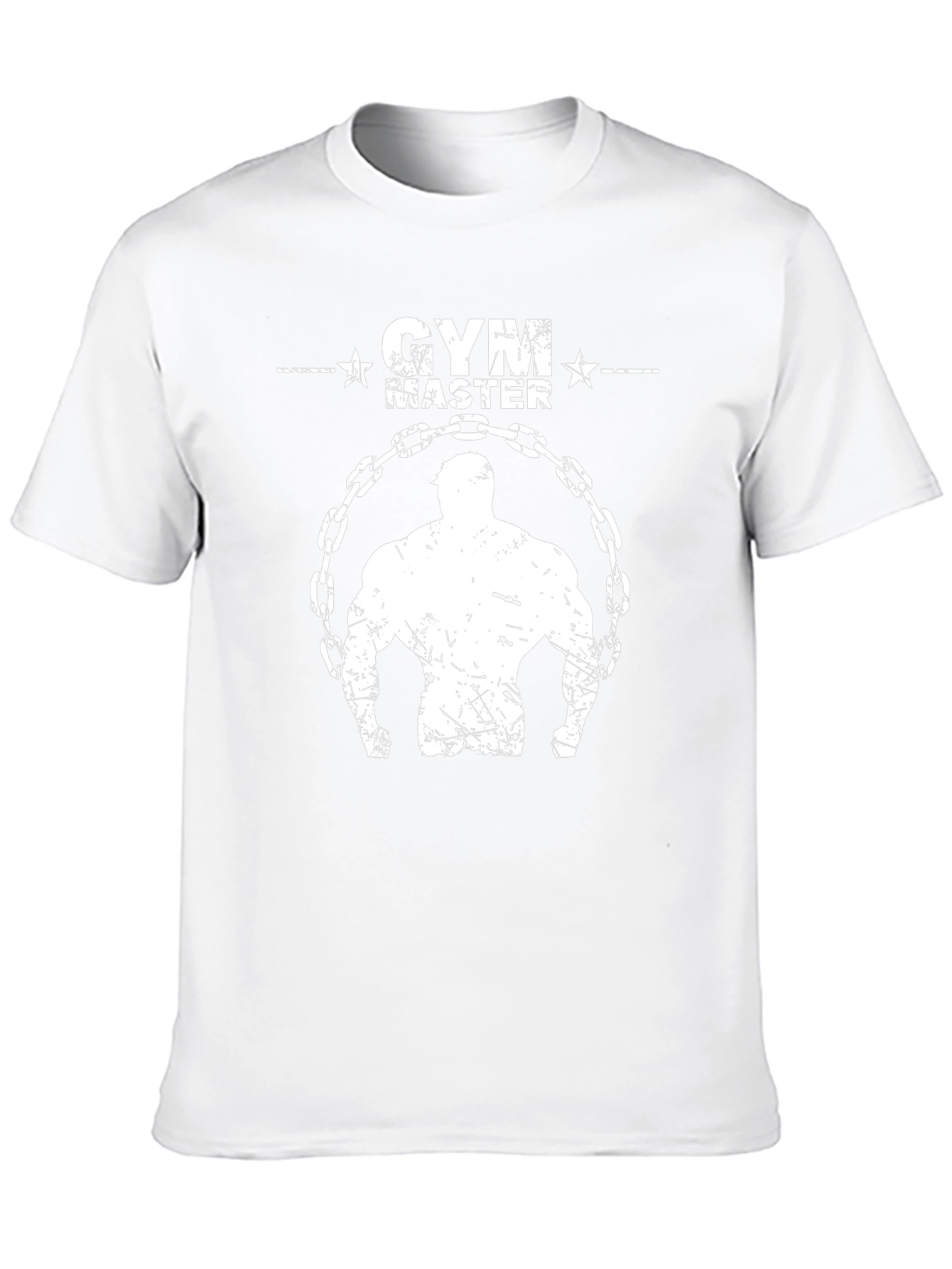 Gym Master Graphic T-Shirt - Bodybuilder Design