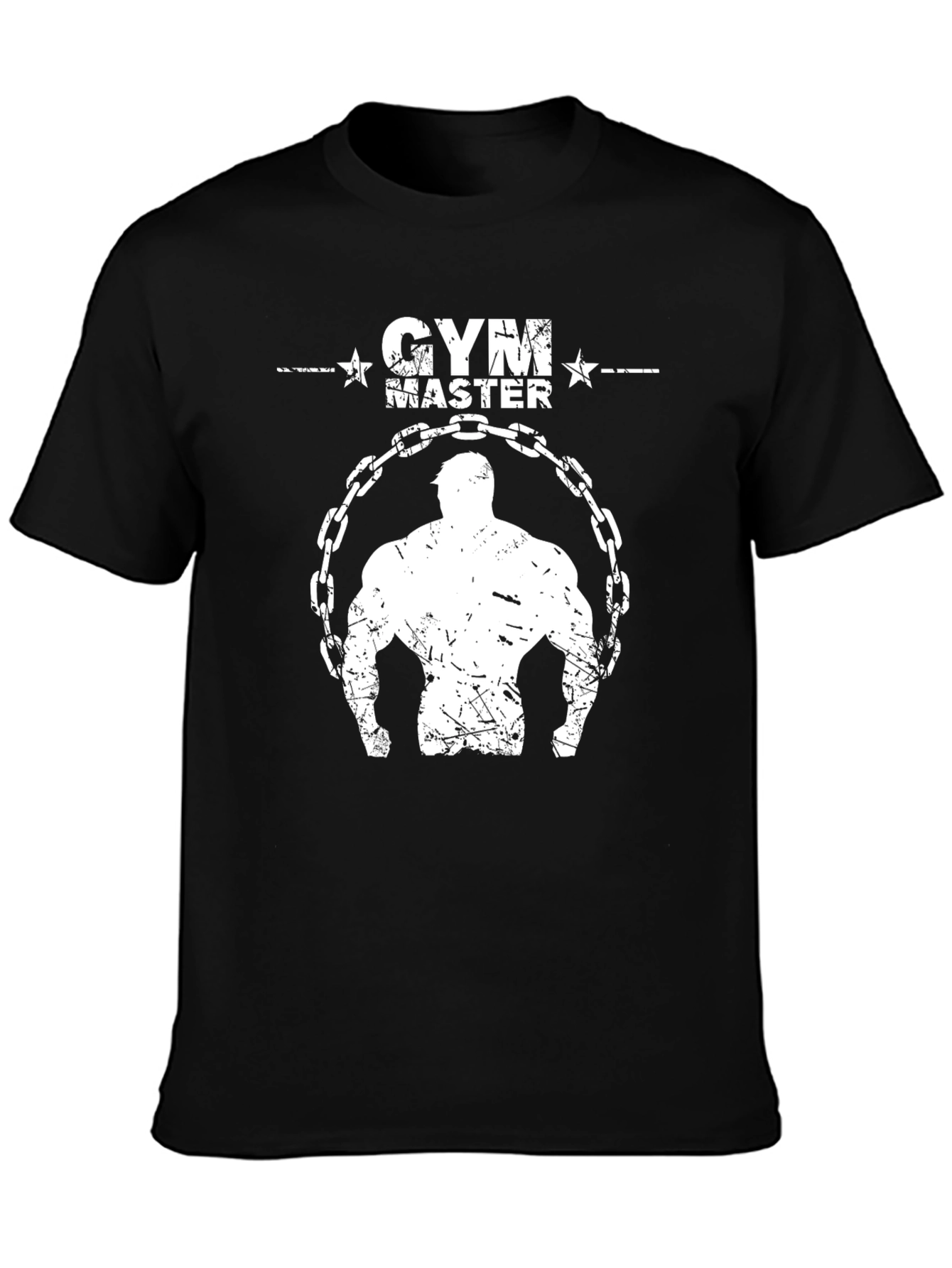 Gym Master Graphic T-Shirt - Bodybuilder Design