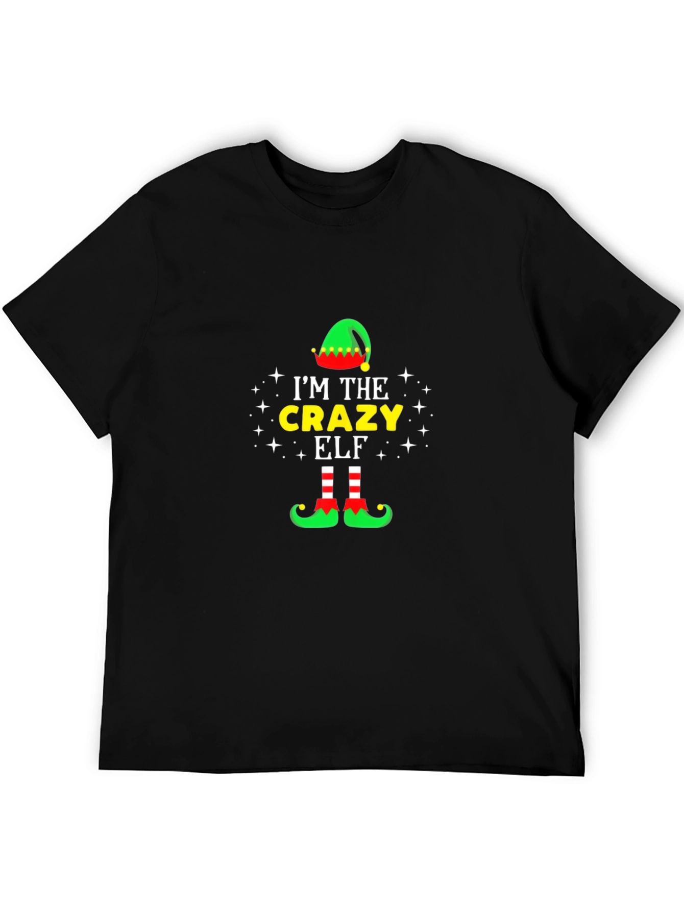 Im The Crazy Elf T-Shirt - Christmas Holiday Tee
