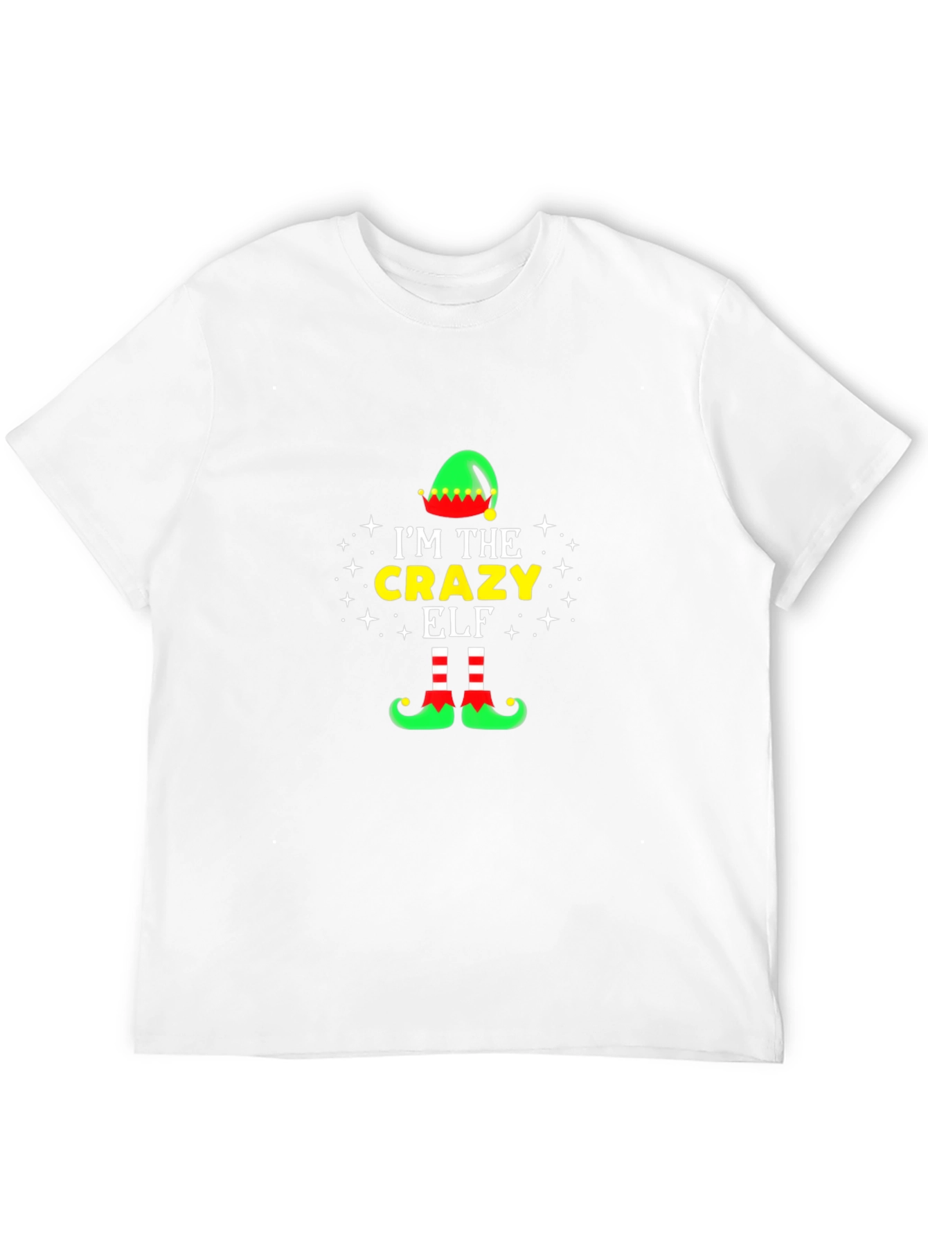Im The Crazy Elf T-Shirt - Christmas Holiday Tee