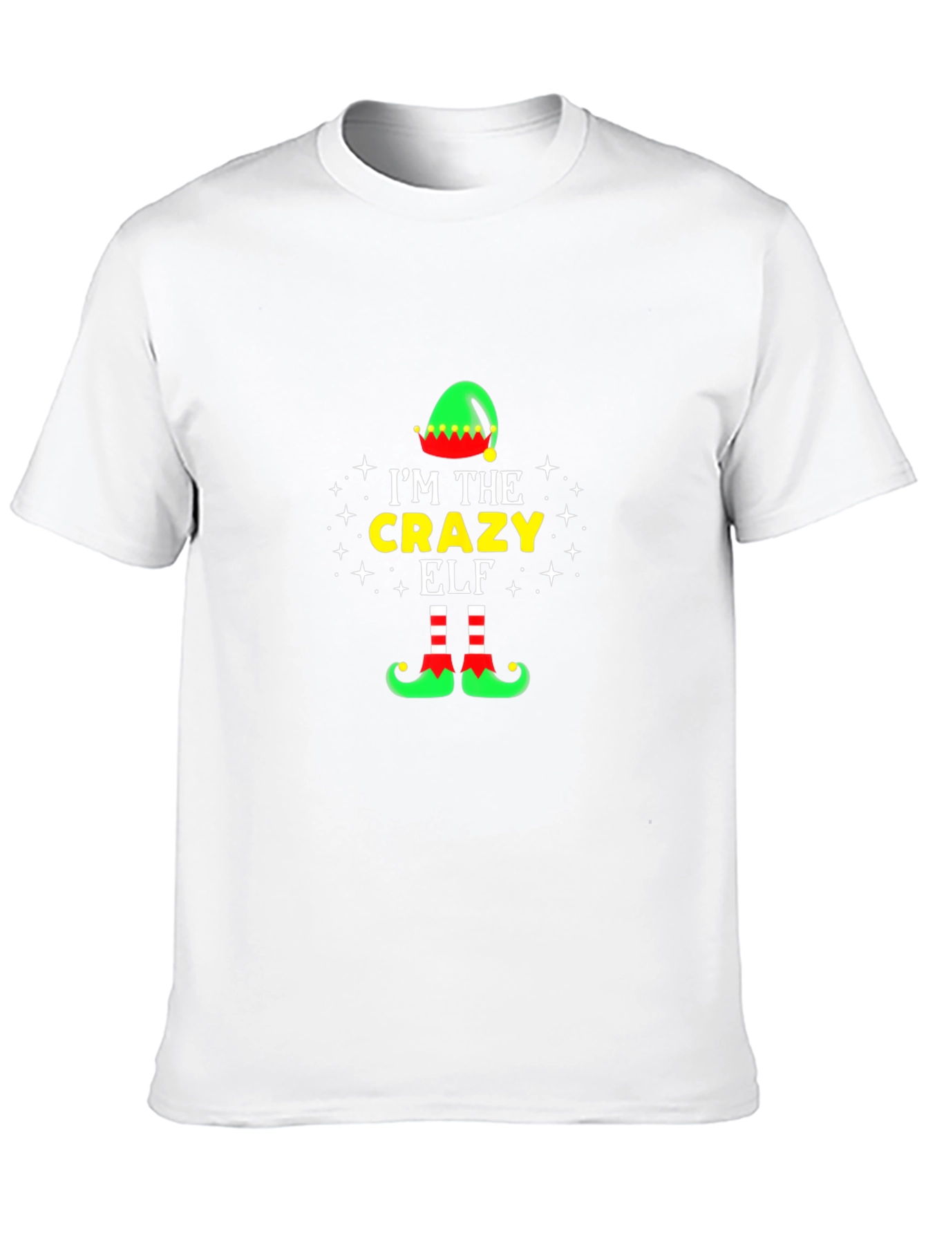 Im The Crazy Elf T-Shirt - Christmas Holiday Tee