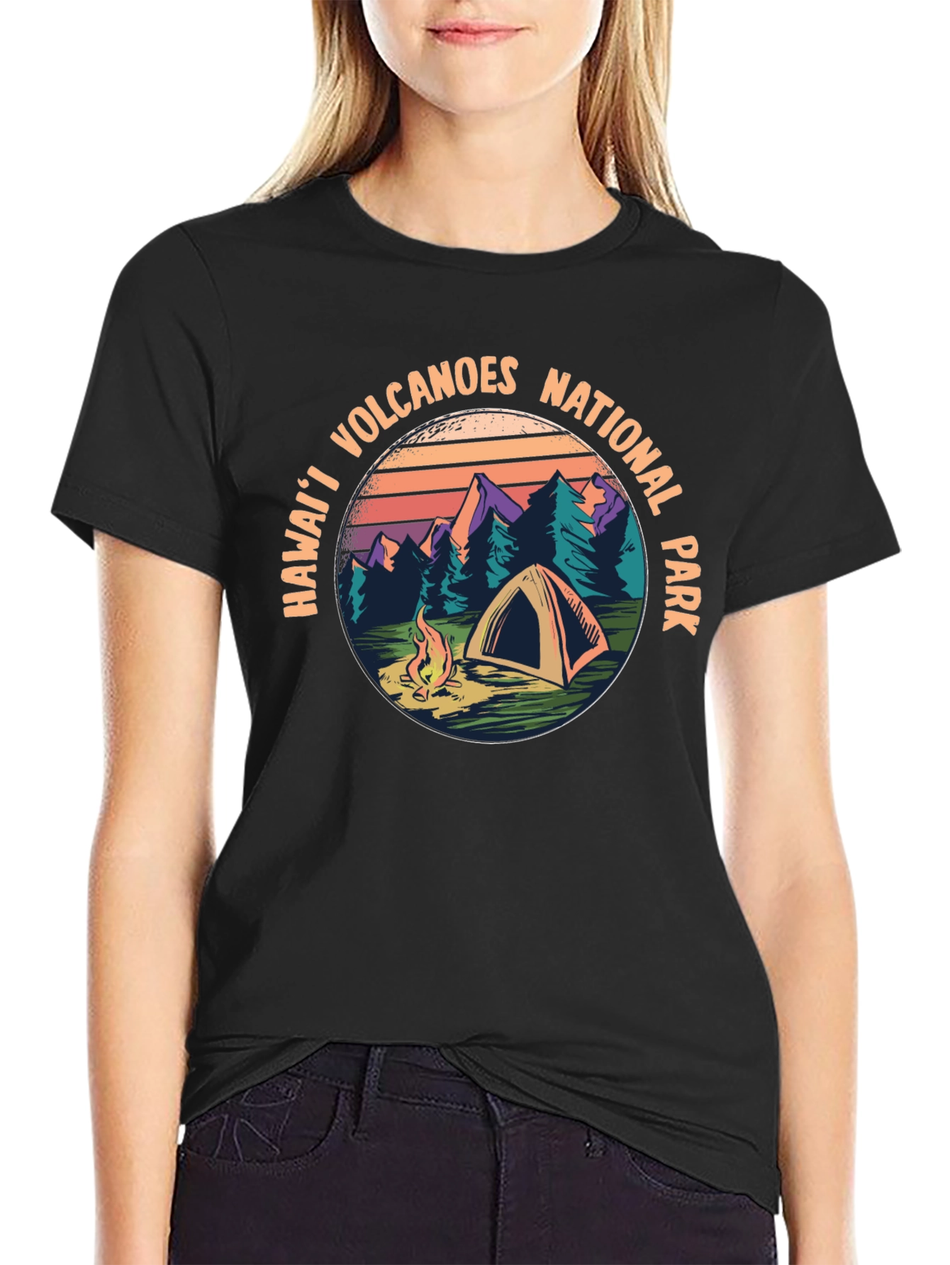 Hawaii Volcanoes National Park Graphic Tee