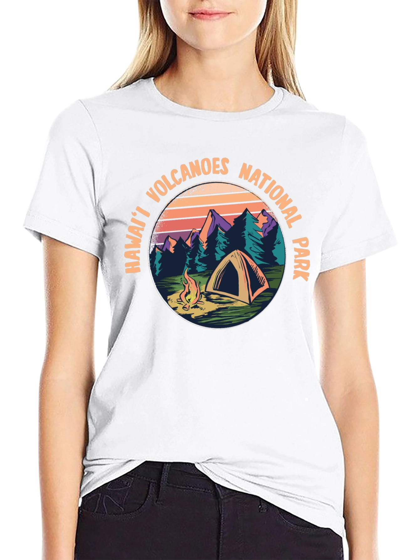 Hawaii Volcanoes National Park Graphic Tee