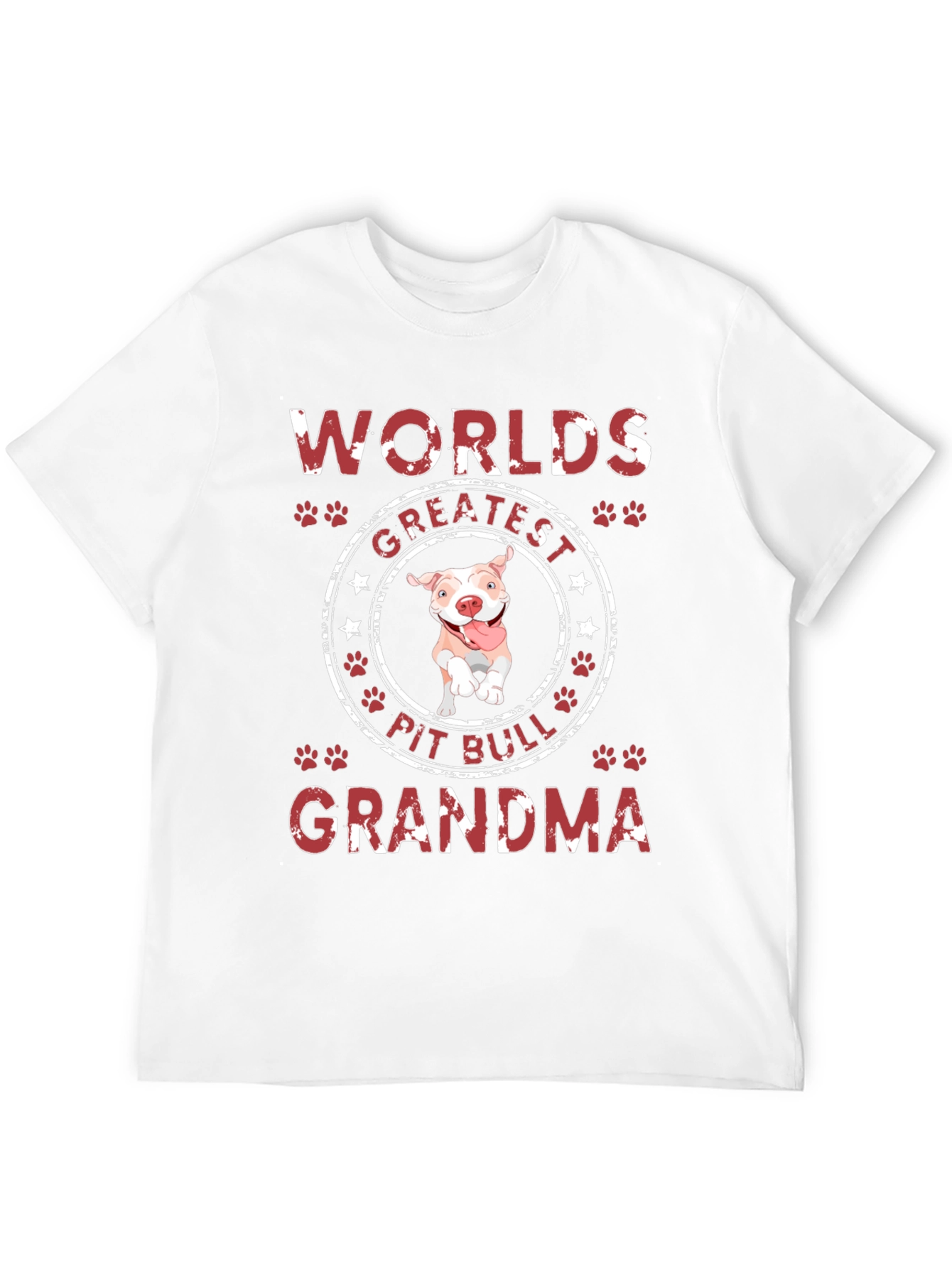 Worlds Greatest Pit Bull Grandma T-Shirt