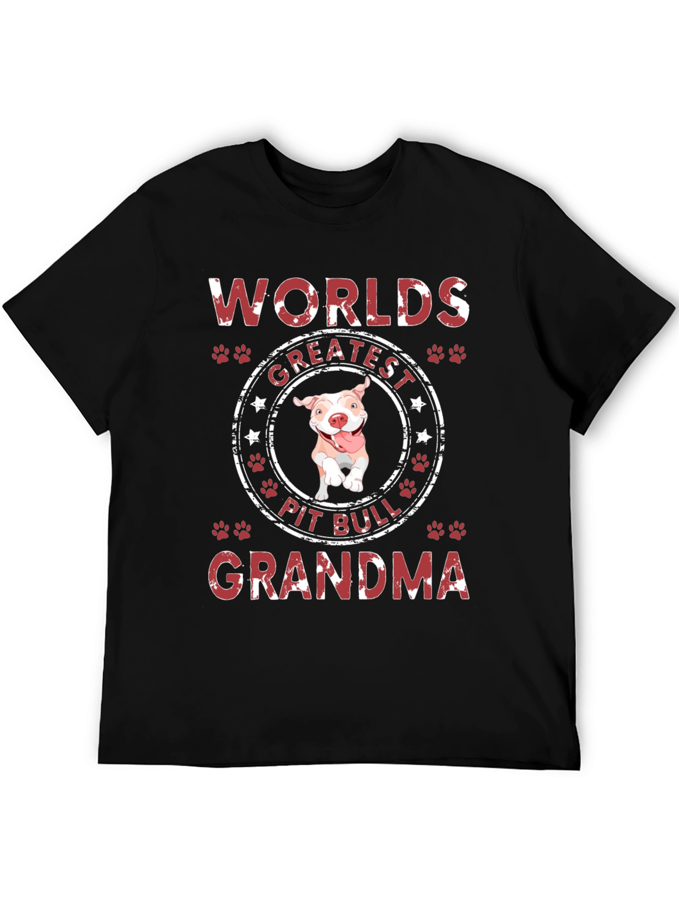 Worlds Greatest Pit Bull Grandma T-Shirt